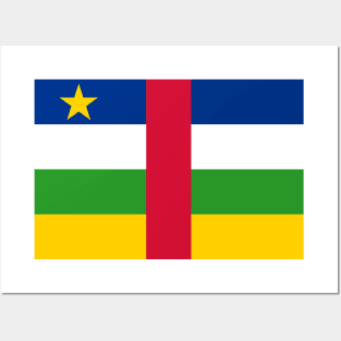 Flag of Central African Republic Posters and Art